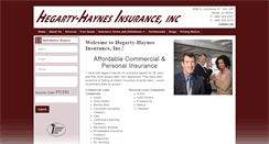 Desktop Screenshot of hegarty-haynesinsurance.com